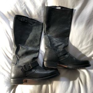 Black Frye riding boots